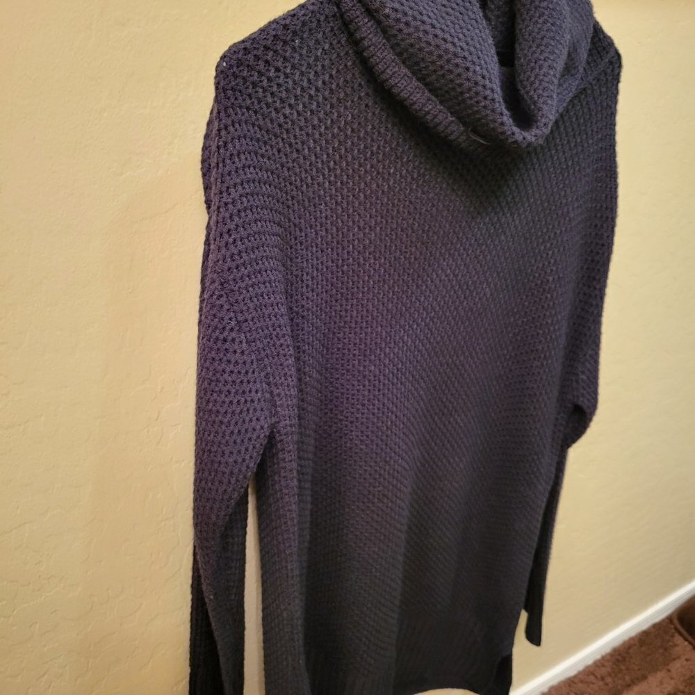 Sanctuary Long Sleeve Cowl Neck Knit Sweater Top Black Women’s SMALL NWOT - Picture 4 of 6